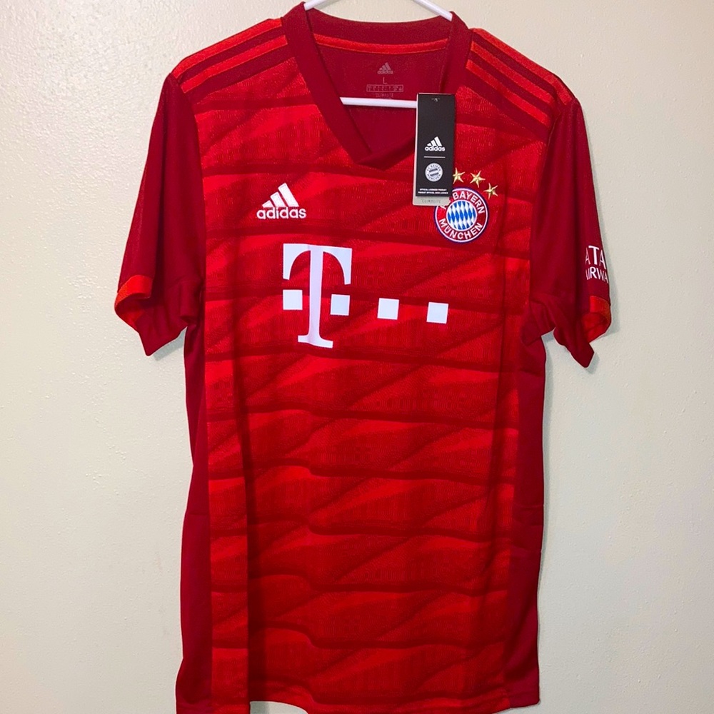Adidas Climalite FC Bayern Munich Soccer Jersey